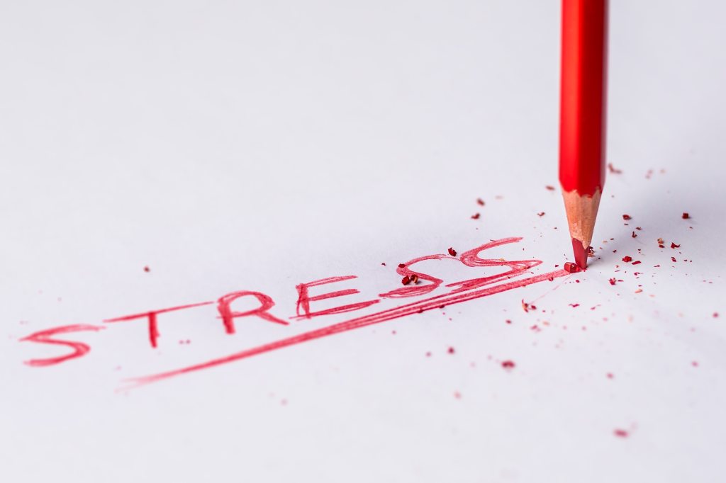 Reduce stress reduce hairfall